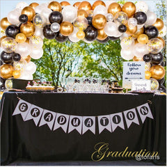 Lofaris Gold DIY 120 Pack Balloon Arch Kit | Party Decorations - Black