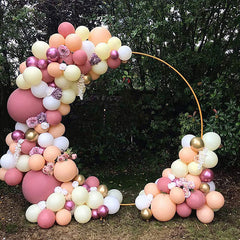Lofaris Metal Round Backdrop Stand for Party
