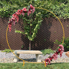Lofaris Metal Round Backdrop Stand for Party