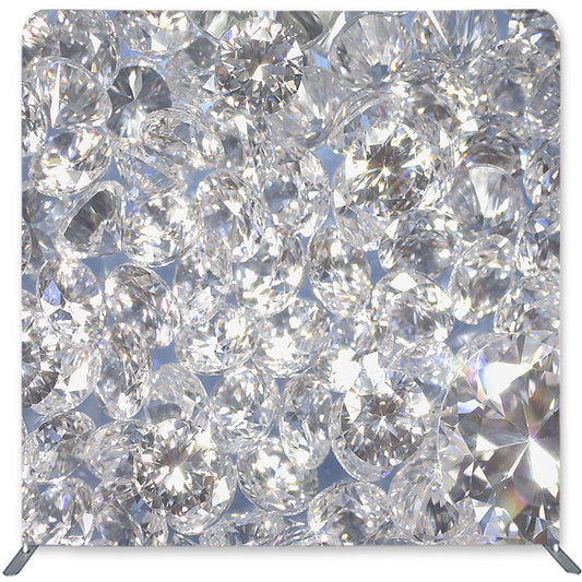 Lofaris Gorgeous Diamonds Double-Sided Backdrop for Birthday