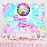 Load image into Gallery viewer, Lofaris Graffiti And Dance With Music Happy Birthday Backdrop