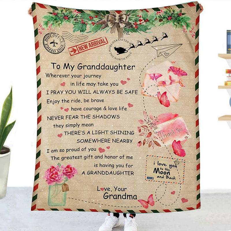 Lofaris Granddaughter¡¯s Gift - Sweet Letter Blanket