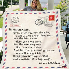 Lofaris Grandson¡¯s Gift - Lovely Letter Blanket