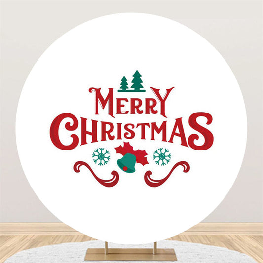 Lofaris Green And Red Merry Christmas Theme Party Backdrop