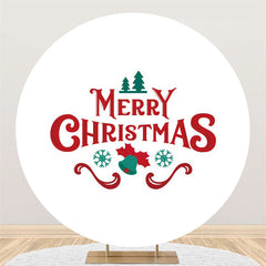 Lofaris Green And Red Merry Christmas Theme Party Backdrop