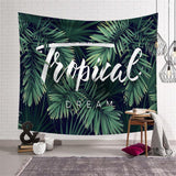 Load image into Gallery viewer, Lofaris Green Forest Still Life Room Decoration Wall Tapestry