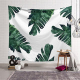 Load image into Gallery viewer, Lofaris Green Leaves Pattern Room Decoration Wall Tapestry