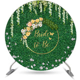Load image into Gallery viewer, Lofaris Green Leaves Yellow Floral Bride To Be Wedding Backdrop