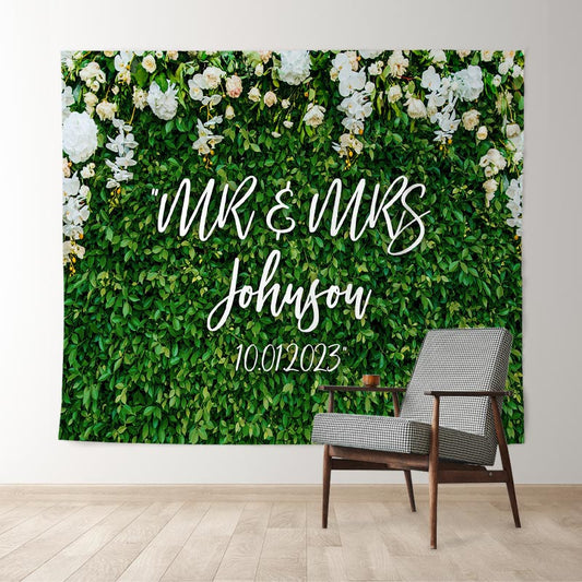 Lofaris Greenery Outdoor Better Together Wedding Decoration Backdrop