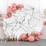 Load image into Gallery viewer, Lofaris Grey And Black Abstract Texture Birthday Backdrops
