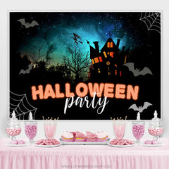 Lofaris Halloween Night Theme Welcome Party Backdrop