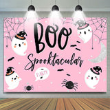 Load image into Gallery viewer, Lofaris Halloween Pink Photoshoot Backdrop for Children Party