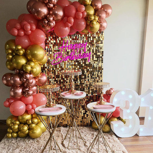 Lofaris Holiday Shimmer Wall Backdrop Panels Glitter Party Favor For Birthday Wedding Graduation