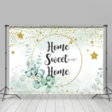 Load image into Gallery viewer, Lofaris Home Sweet Green Plant Housewarming Backdrops