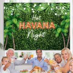 Lofaris Hot Havana Night Theme Jungle Holiday Party Backdrop