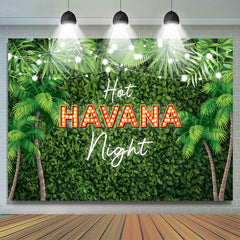 Lofaris Hot Havana Night Theme Jungle Holiday Party Backdrop