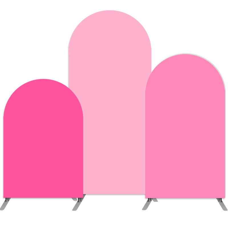 Lofaris Hot Pink Decro Double Sided Party Arch Backdrop Kit