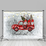 Load image into Gallery viewer, Lofaris Its The Most Wonderful Time For Winter Snow Backdrop