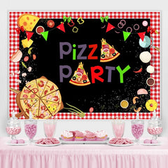 Lofaris Kids Cooking Theme Pizza Party Bachdrop for Photoshoot