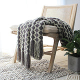 Load image into Gallery viewer, Lofaris Knitted Blanket Jacquard Warp-Knitted Decorative