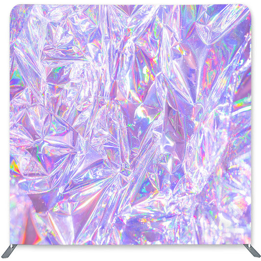 Lofaris Laser Purple Bokeh Double-Sided Backdrop for Birthday