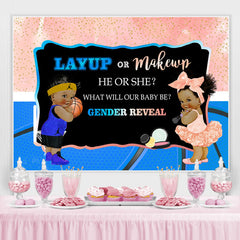 Lofaris Layup Or Makeup Gender Revel Backdrop For Baby Shower