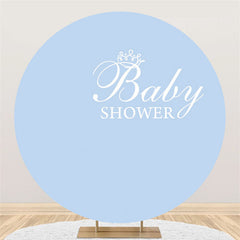 Lofaris Light Blue Backdrop For Baby Shower Party Banner