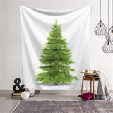 Load image into Gallery viewer, Lofaris Light Green Christmas Tree Still Life Wall Tapestry