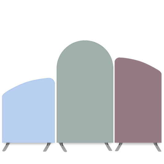 Lofaris Light Pink Solid Color Birthday Party Arch Backdrop Kit