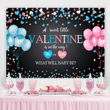 Load image into Gallery viewer, Lofaris Little Valentine Is On The Way Baby Shower Backdrop