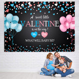 Load image into Gallery viewer, Lofaris Little Valentine Is On The Way Baby Shower Backdrop