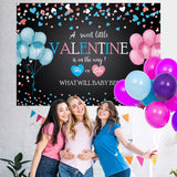 Load image into Gallery viewer, Lofaris Little Valentine Is On The Way Baby Shower Backdrop