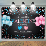Load image into Gallery viewer, Lofaris Little Valentine Is On The Way Baby Shower Backdrop