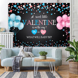 Load image into Gallery viewer, Lofaris Little Valentine Is On The Way Baby Shower Backdrop