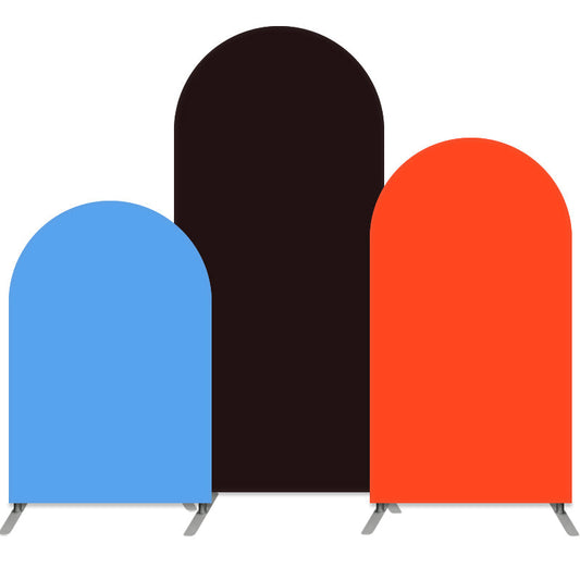 Lofaris Arched Backdrop Set Double Sided Tension Fabric Cover