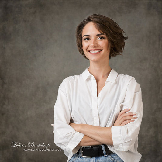 Lofaris Old Master Khaki Brown Photo Backdrop For Portrait