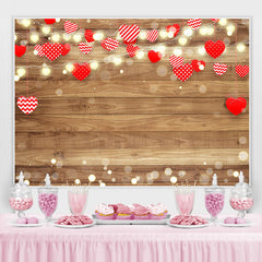 Lofaris Love And Light Wood Birthday Party Backdrop For Girl