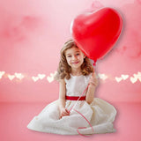 Load image into Gallery viewer, Lofaris Love Balloons Pure Rose Pink Photo Backdrop For Portrait