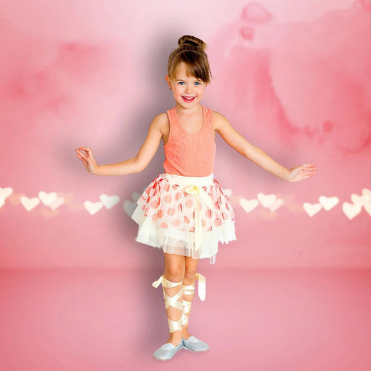 Lofaris Love Balloons Pure Rose Pink Photo Backdrop For Portrait