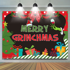 Lofaris Lovely And Ugly Merry Grnichmas Theme Party Backdrop