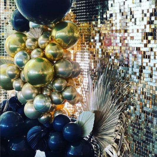 Lofaris Lovely Shimmer Wall Panels Backdrop For Baby Shower Event