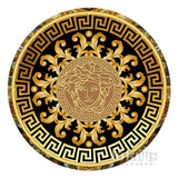 Load image into Gallery viewer, Lofaris Luxury Gold And Floral Vintage Round Backdrop For Party