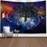 Load image into Gallery viewer, Lofaris Magic Abstract Tree 3D Printed Art Decor Wall Tapestry