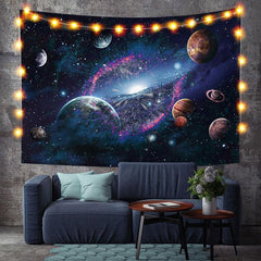 Lofaris Magic Galaxy 3D Printed Funny Novelty Wall Tapestry