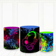 Lofaris Magic graffiti Headset Pedestal Cover Color Theme Pillar