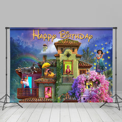 Lofaris Magic Movie Birthday Party Backdrop For Girls Decoration