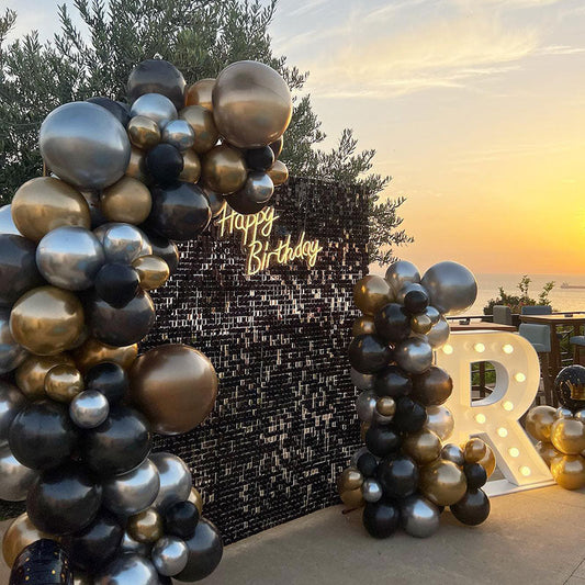 Lofaris Many Choices of Shimmer Wall Panels Backdrop for Birthday Baby Shower Wedding Prom