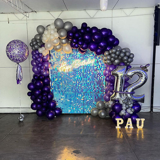 Lofaris Many Choices of Shimmer Wall Panels Backdrop for Birthday Baby Shower Wedding Prom