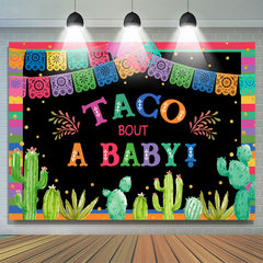 Lofaris Mexican Taco About A Baby Backdrop For Shower
