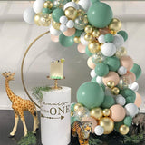 Load image into Gallery viewer, Lofaris Mint Green 117 Pack Balloon Arch Kit | DIY Party Decorations - White | Gold